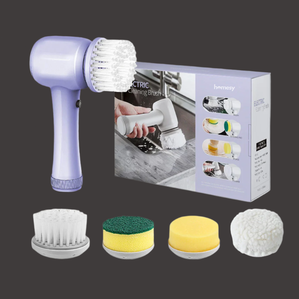 Electric Spin Scrubber Brush