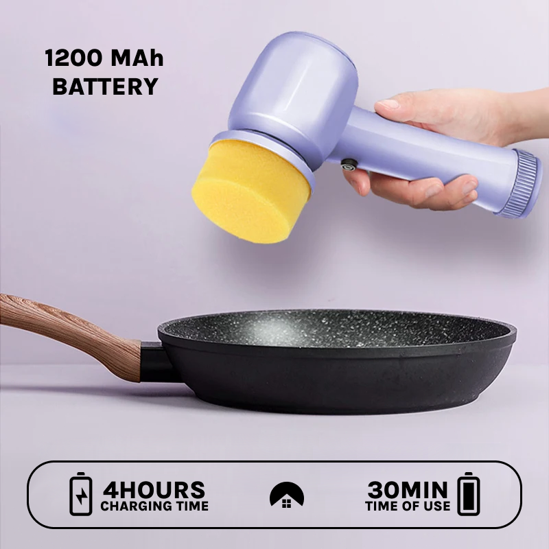 Electric Spin Scrubber Brush