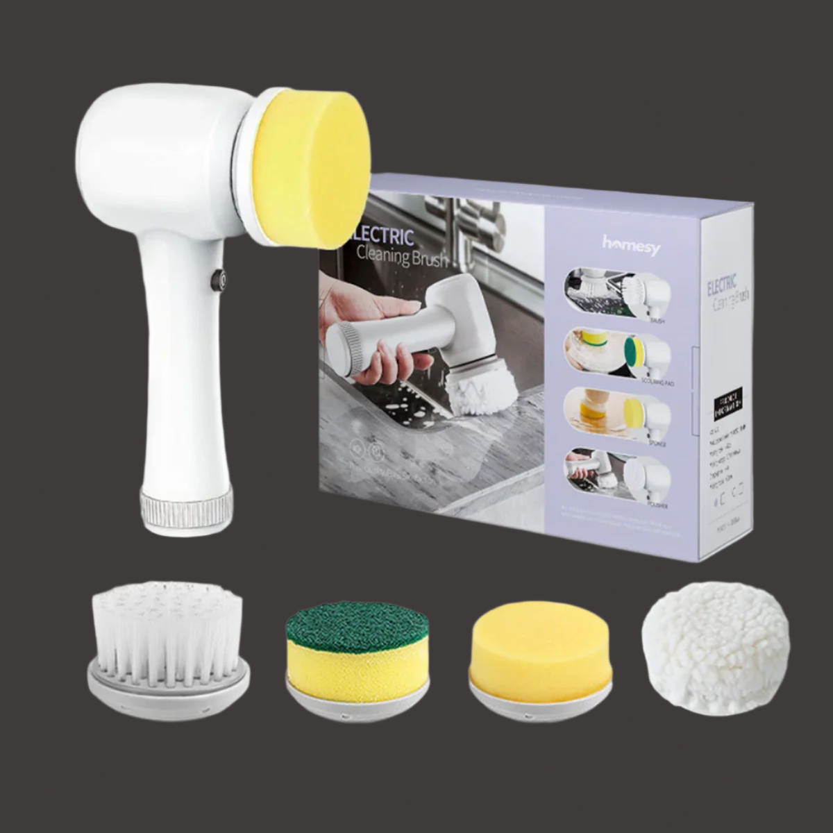 Electric Spin Scrubber Brush